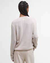 Load image into Gallery viewer, BARBOUR &lt;BR&gt;
Eleanor Crew Neck Jumper &lt;BR&gt;
Oat &lt;BR&gt;
