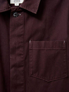 WHITE STUFF <BR>
Everade Shacket <BR>
Dark Plum <BR>