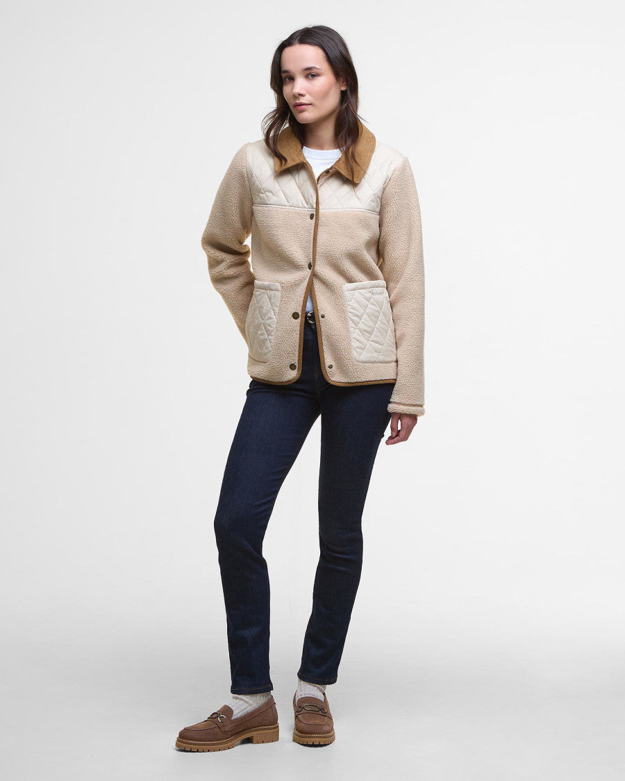 BARBOUR <BR>
Laurel Fleece <BR>
Natural <BR>