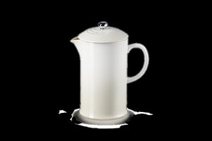 LECREUSET <BR>
Stoneware Cafetiere French Press <BR>
Meringue <BR>