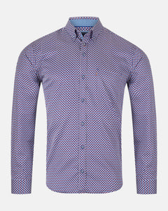 ANDRE <BR>
Long Sleeved Georgia Smart Casual Shirt <BR>
Available in Purple, Gold & Burgundy <BR>