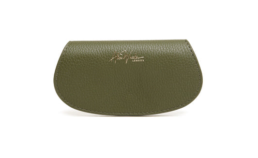 ALICE WHEELER<BR>
Glasses Case<BR>
Olive <BR>