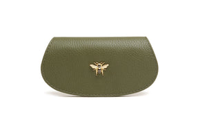 ALICE WHEELER<BR>
Glasses Case<BR>
Olive <BR>