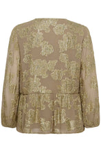 Load image into Gallery viewer, CULTURE <BR>
Buda Blouse <BR>
Gold <BR>
