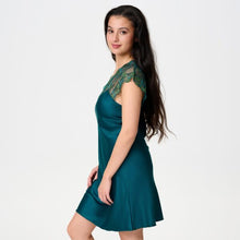 Load image into Gallery viewer, LINGADORE <BR>
Chemise <BR>
Pine Green <BR>
