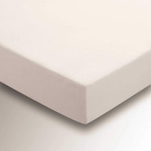 Load image into Gallery viewer, HELENA SPERINGFIELD &lt;BR&gt;
Brushed Cotton 30cm Fitted Sheets &lt;BR&gt;
Available in silver &amp; ivory &lt;BR&gt;
