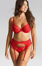 Load image into Gallery viewer, PANACHE &lt;BR&gt;
Heidi Suspender &lt;BR&gt;
Ruby Red &lt;BR&gt;
