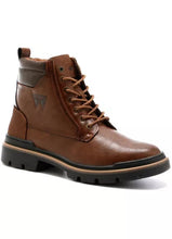 Load image into Gallery viewer, WRANGLER SHOES &lt;BR&gt;
Nevada high boots&lt;BR&gt;
Available in Shell(Tan) Colour
