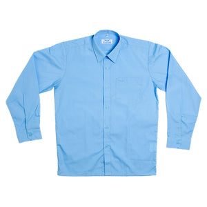 SCHOOL SHIRT <BR>
Colaiste Chiarain Boys Shirt <BR>
Blue <BR>