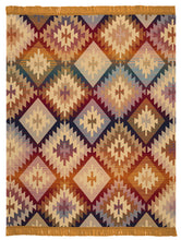 Load image into Gallery viewer, BIEDERLACK <BR>
Ikat Blanket <BR>
Terra multi  <BR>
