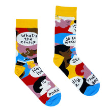 Load image into Gallery viewer, IRISH SOCKSCIETY &lt;BR&gt;
Irish Craic Ladies Sock &lt;BR&gt;
Yellow &lt;BR&gt;
