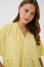 Load image into Gallery viewer, CULTURE <BR>
Jalia Blouse <BR>
Lemon <BR>
