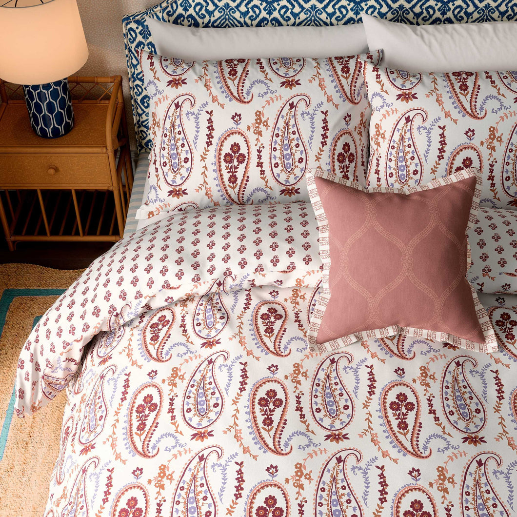 SANDERSON <BR>
Jamilia Duvet Set <BR>
Pink <BR>