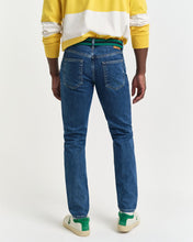 Load image into Gallery viewer, GANT &lt;BR&gt;
Slim Fit Clean Wash Jeans &lt;BR&gt;
Denim &lt;BR&gt;
