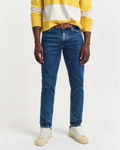 Load image into Gallery viewer, GANT &lt;BR&gt;
Slim Fit Clean Wash Jeans &lt;BR&gt;
Denim &lt;BR&gt;
