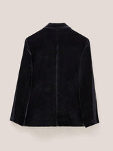 Load image into Gallery viewer, WHITE SUFF &lt;BR&gt;
Jenny Velvet Blazer &lt;BR&gt;
Black &lt;BR&gt;
