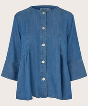 Load image into Gallery viewer, MASAI <BR>
Juvila Denim Shirt Jacket <BR>
Denim Blue <BR>
