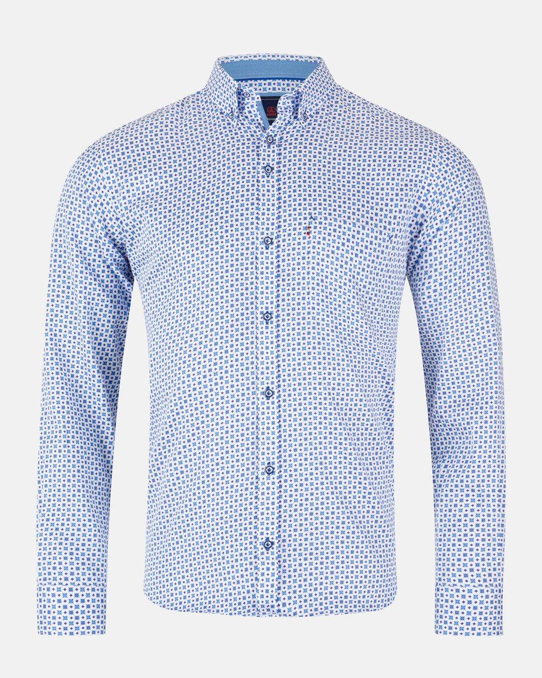 ANDRE <BR>
Long Sleeve Smart Casula Shirt <BR>
Available in Purple & Green <BR>