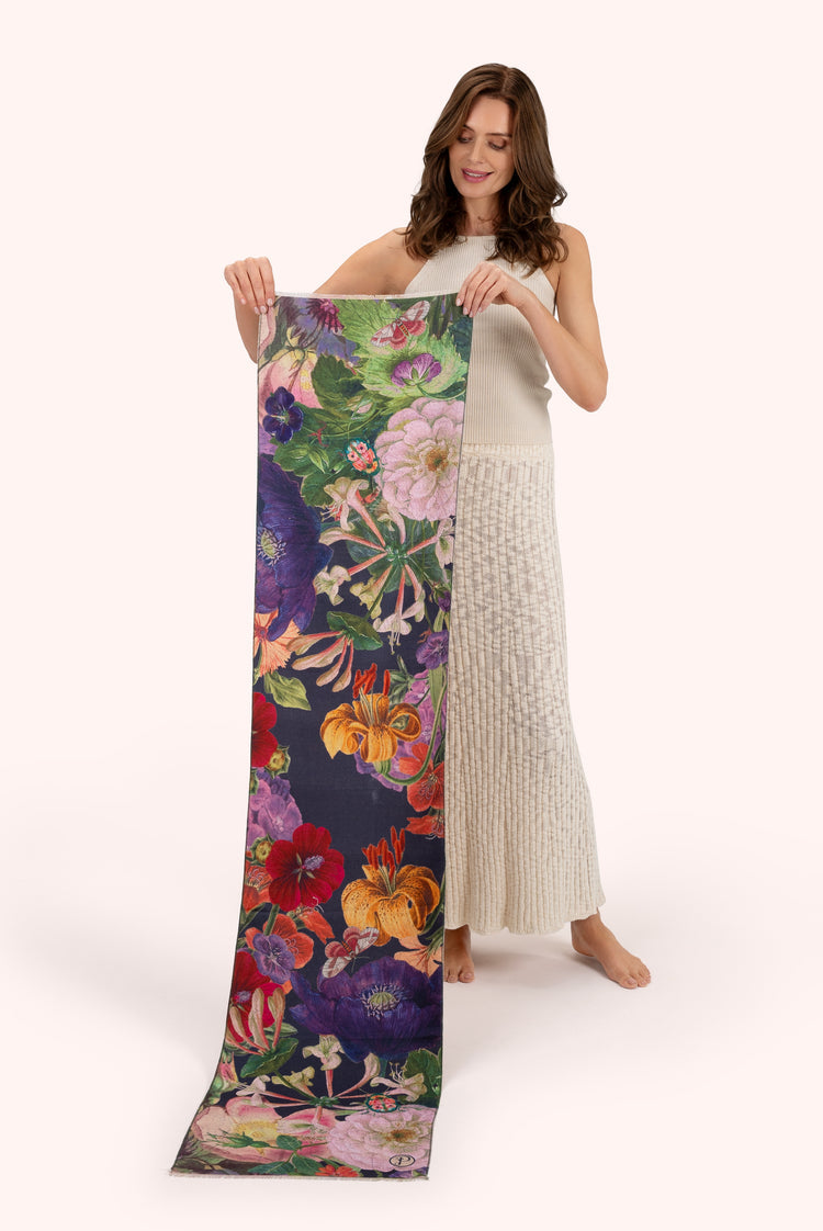 POWDER <BR>
Lux Scarf <BR>
Midnight <BR>