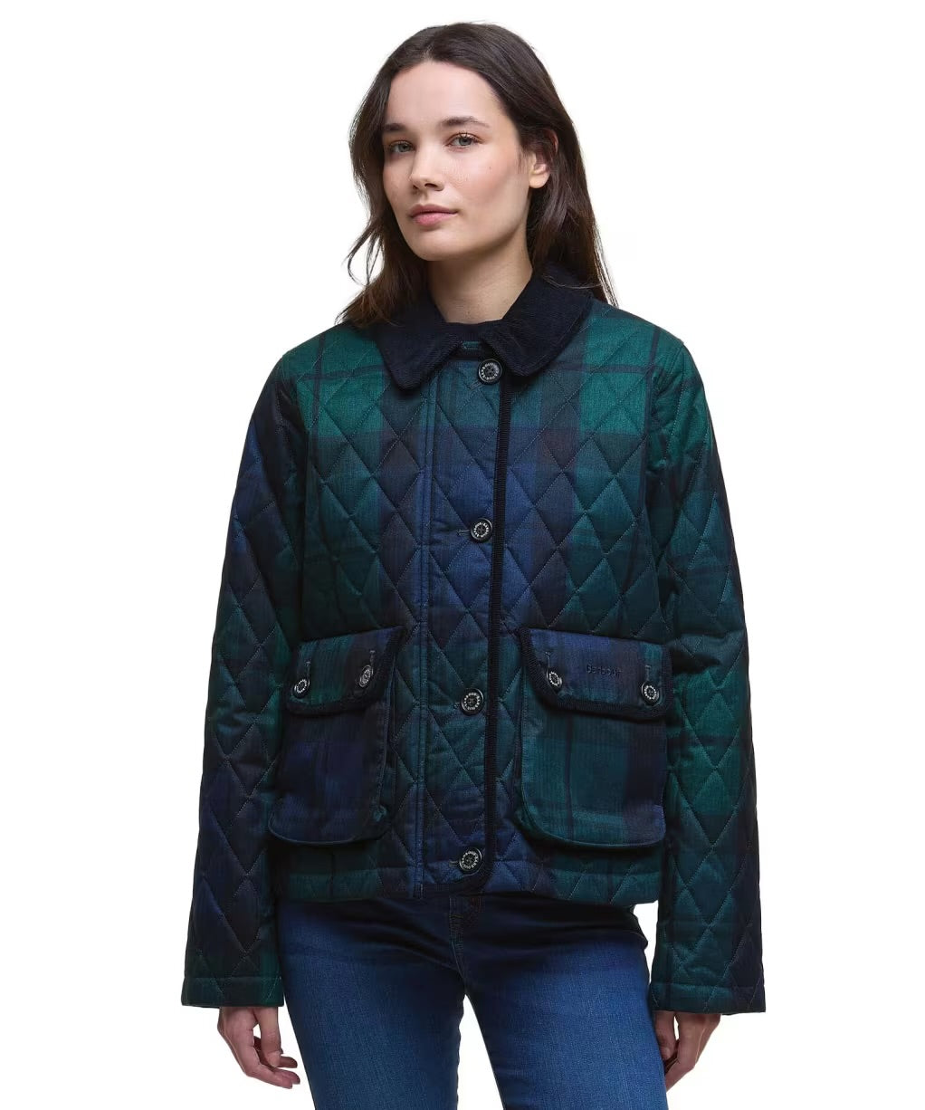 BARBOUR <BR>
Louden Outer Jacket <BR>
Blackwatch Tartan <BR>
