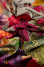 Load image into Gallery viewer, POWDER &lt;BR&gt;
Lux Scarf Botantical Bouquet &lt;BR&gt;
Sage &lt;BR&gt;
