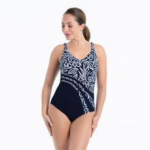 Load image into Gallery viewer, ANITA <BR>
Mastectomy swimsuit <BR>
Navy <BR>
