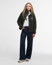 Load image into Gallery viewer, BARBOUR &lt;BR&gt;
Mabel Fleece &lt;BR&gt;
Olive &lt;BR&gt;

