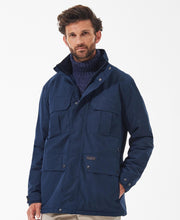 Load image into Gallery viewer, BARBOUR &lt;BR&gt;
Malcolm Waterproof Jacket &lt;BR&gt;
Navy &lt;BR&gt;
