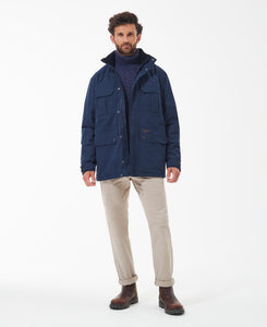 BARBOUR <BR>
Malcolm Waterproof Jacket <BR>
Navy <BR>