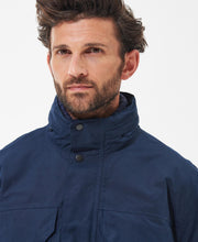 Load image into Gallery viewer, BARBOUR &lt;BR&gt;
Malcolm Waterproof Jacket &lt;BR&gt;
Navy &lt;BR&gt;
