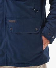 Load image into Gallery viewer, BARBOUR &lt;BR&gt;
Malcolm Waterproof Jacket &lt;BR&gt;
Navy &lt;BR&gt;
