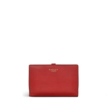 Load image into Gallery viewer, RADLEY OF LONDON &lt;BR&gt;
Newick Road, Medium Bifold Purse &lt;BR&gt;
Red &lt;BR&gt;
