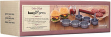 Load image into Gallery viewer, KITCHEN CRAFT <BR>
Mini Slider Burger Press <BR>
Makes 3 Bite Sized 3oz Burgers <BR>
