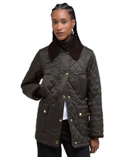 Load image into Gallery viewer, BARBOUR &lt;BR&gt;
Modern Beadnell Quilted Jacket &lt;BR&gt;
Sage &lt;BR&gt;
