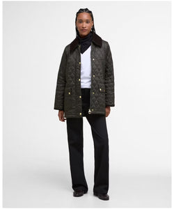 BARBOUR <BR>
Modern Beadnell Quilted Jacket <BR>
Sage <BR>