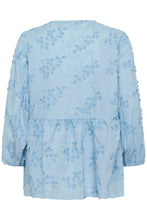 Load image into Gallery viewer, CULTURE <BR>Moni Blouse <BR>Blue <BR>
