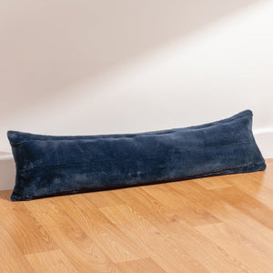 RIVA HOME <BR>
Empress Faux Fur Draught Excluder 92cm x 23cm <BR>
Navy or Rust <BR>