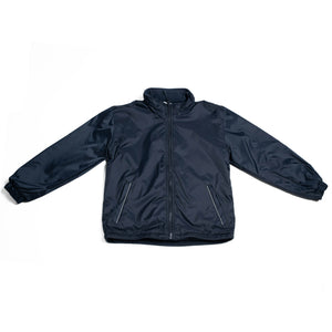 HUNTER  JACKET <BR>
Ideal School Jacket, Nylon Outer, Fleece interior, Reflective Piping <BR>