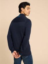 Load image into Gallery viewer, WHITE STUFF &lt;BR&gt;
Newport Merino Wool, 1/4 zip jumper &lt;BR&gt;
Navy or Teal &lt;BR&gt;
