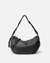 Load image into Gallery viewer, BIBA &lt;BR&gt;
Leather shoulder bag, Niland &lt;BR&gt;
Black &lt;BR&gt;
