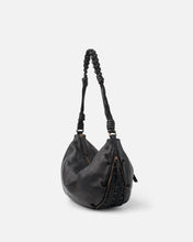 Load image into Gallery viewer, BIBA &lt;BR&gt;
Leather shoulder bag, Niland &lt;BR&gt;
Black &lt;BR&gt;
