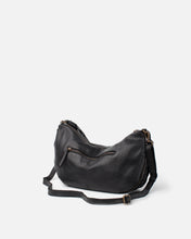 Load image into Gallery viewer, BIBA &lt;BR&gt;
Leather shoulder bag, Niland &lt;BR&gt;
Black &lt;BR&gt;
