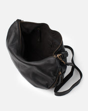 Load image into Gallery viewer, BIBA &lt;BR&gt;
Leather shoulder bag, Niland &lt;BR&gt;
Black &lt;BR&gt;
