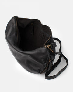 BIBA <BR>
Leather shoulder bag, Niland <BR>
Black <BR>