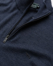 Load image into Gallery viewer, RODD &amp; GUNN <BR>
Nobles 1/4 Zip Knit <BR>
Midnight <BR>
