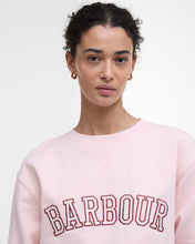 Load image into Gallery viewer, BARBOUR &lt;BR&gt;
Northumberland Sweatshirt &lt;BR&gt;
Pink &lt;BR&gt;
