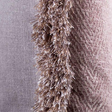 Load image into Gallery viewer, VOYAGE &lt;BR&gt;
Oryx Feather Filled Chenille Cushion &lt;BR&gt;
Heather &lt;BR&gt;
