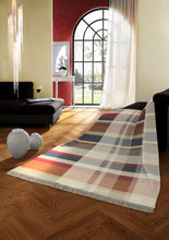 Load image into Gallery viewer, BIEDERLACK <BR>
Oversized Check Blanket <BR>
Natural <BR>
