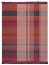 Load image into Gallery viewer, BIEDERLACK <BR>
Oversized Check Blanket <BR>
Plum<BR>
