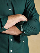Load image into Gallery viewer, JOULES <BR>
Garment Dyed Long Sleeve Cotton Shirt <BR>
Green <BR>

